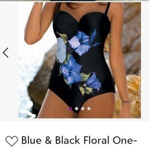 NWOT Floral Onepiece